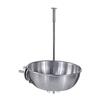 Metal Parrots Feeder Toy for Fruit Vegetable Corn Safe Chewable Perch Stand Bird Treats Feeding Station Cage Accessory
