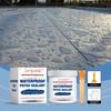 Roof Waterproof Coating Agent Transparent Glue Sealant with Brush Leakproof and Insulating for Home Roof Repair DIY