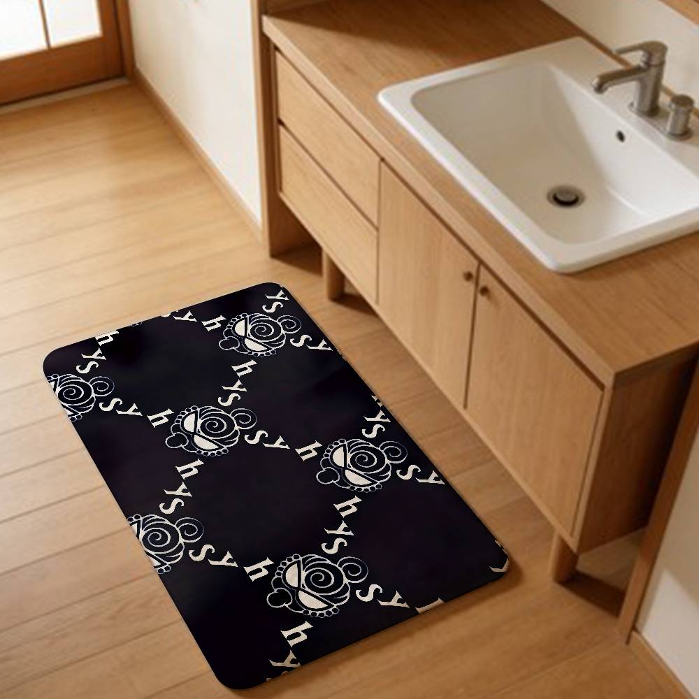 Japan Fashion Hysteric Mini Bathroom Mat Anti-slip Absorb Water Long Strip Cushion Bedroon Mat Welcome Doormat 40x60cm
