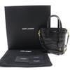 Excellent SAINT LAURENT PARIS Shoulder Bag Mini Toy Shopping Croco-embossed Used