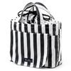 COLORFUL CANDY STYLE Diaper Pouch for Cute and Wide Stripe B1305100 Girls, Portable, (Broadcloth/Black)