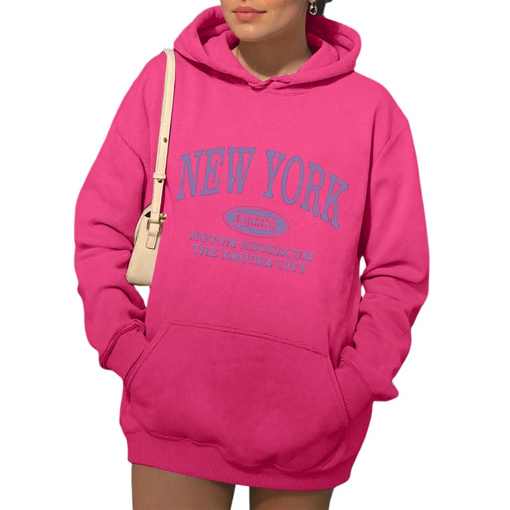 Womens Hoodies Fall Fashion Sweatshirts  Printed Casual Long Sleeve Loose Sweatshirt  Fall Hoodie Sweatshirt