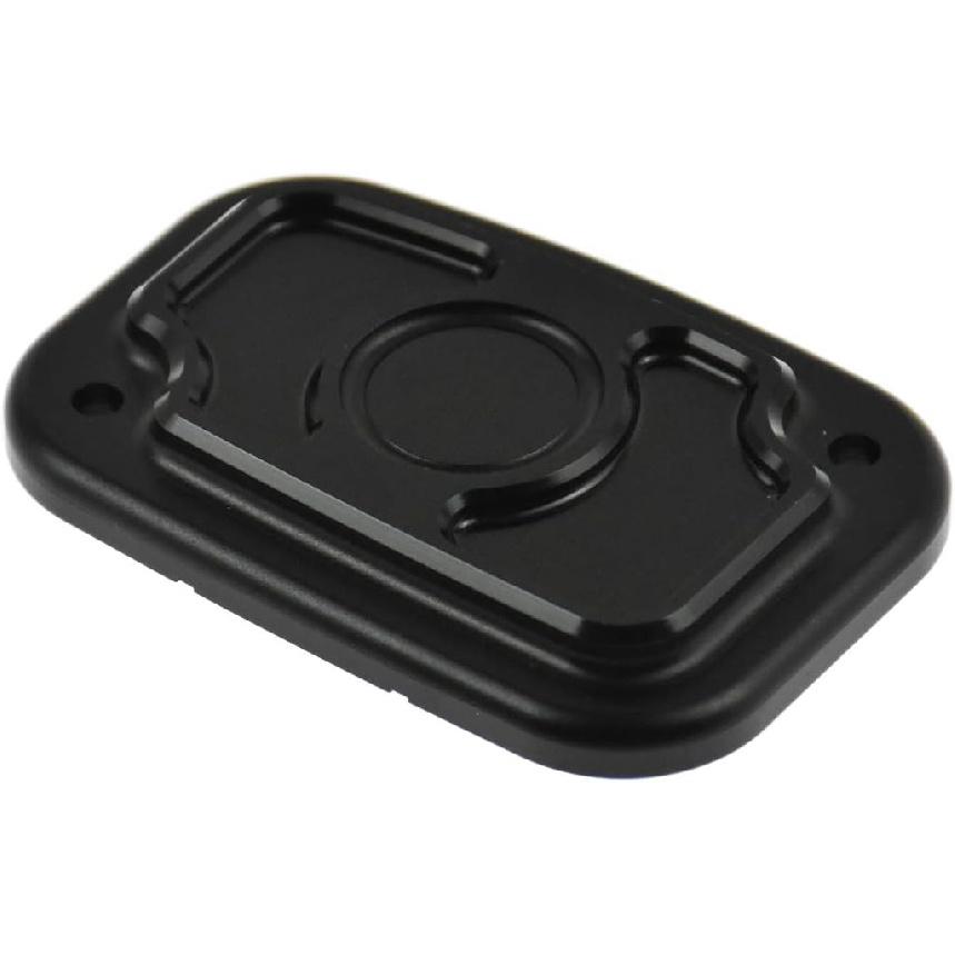 HDBUBALUS Motorcycle Master Cylinder Cover Brake Reservoir Cover Cap Fit for Harley Touring V-Rod Right