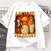 Lactose Tolerant Pattern Tshirt for Women Vintage Milk Fashion Short Sleeved Tshirt Casual Comfortable Summer Tshirt