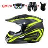 Cross-country motorcycle helmet for men, full-face helmet for ATV, mountain bike helmet, all-season universal kart helmet