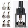 5/6/7/8/9/10mm Angled Hot Air Nozzle Replacement for 861DW Heat Guns Direct Blow Assembly Heating Repair Accessories