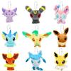 Eevee Umbreon Sylveon Espeon Vaporeon Peluches Porte-clés Sylveon Espeon Téraclope Spectrum Pyroli Peluche Poupée Cadeaux Enfants