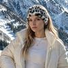 Windproof Leopard Print Hairband Ear Warm Winter Elastic Headband Fluffy Plush Headband  Sports
