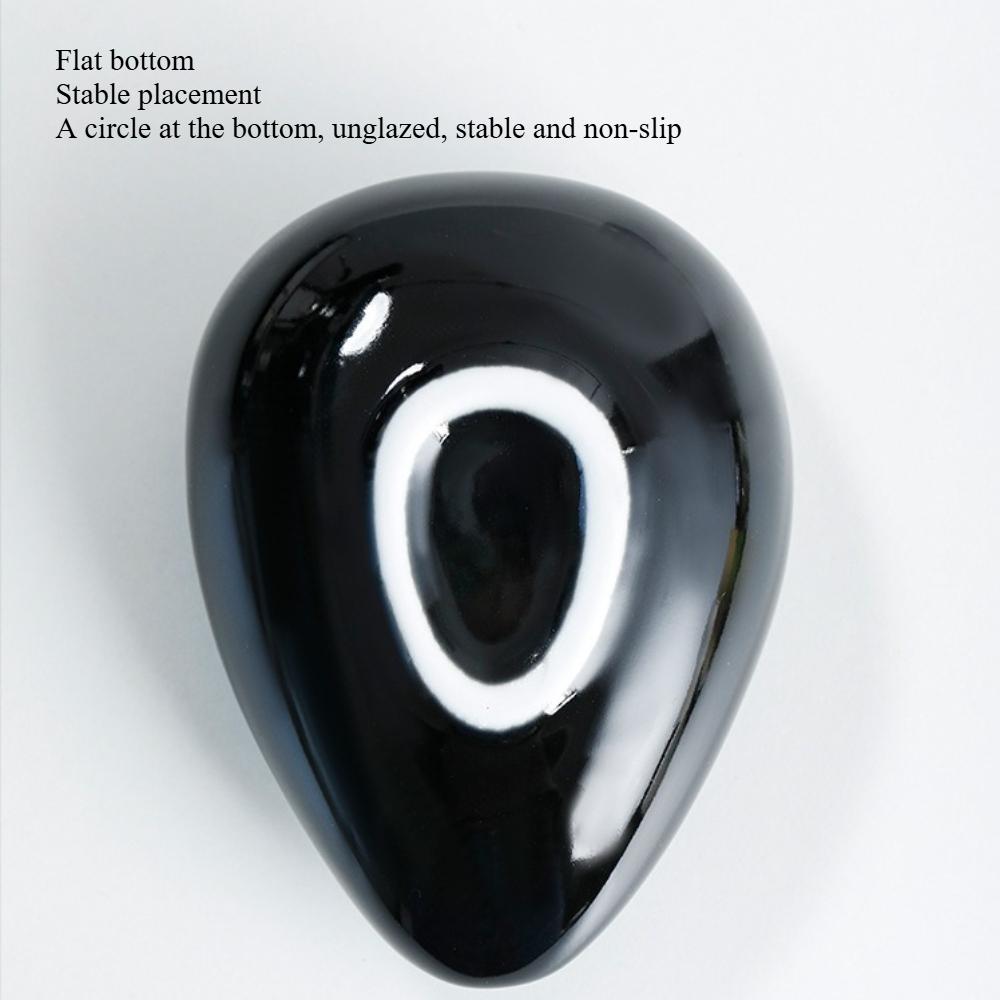 Coffee Bean Dosing Tray Ceramic Measuring Cup Bean Dish Display Plate for Raw/Roasted Bean Weighing & Sampling KFS-013