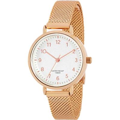 J-AXIS Unisex BL1212-PG (SFR Women's Fashion Watch 10atm Waterproof Watch Sun Flame) Watch