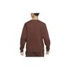 Nike Einfarbiges Logo-Print Lockeres Rundhals-Sweatshirt Herren Sweatshirt Erdtöne DV9975-231