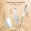 Stainless Steel Foundation Spatula Mask And Eye Cream Spoons Multi-Functional Facial Scraping Metal Beauty & Skin Care Tools Set