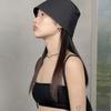 HINGE HNG 2-WAY BUCKET HAT / BLACK