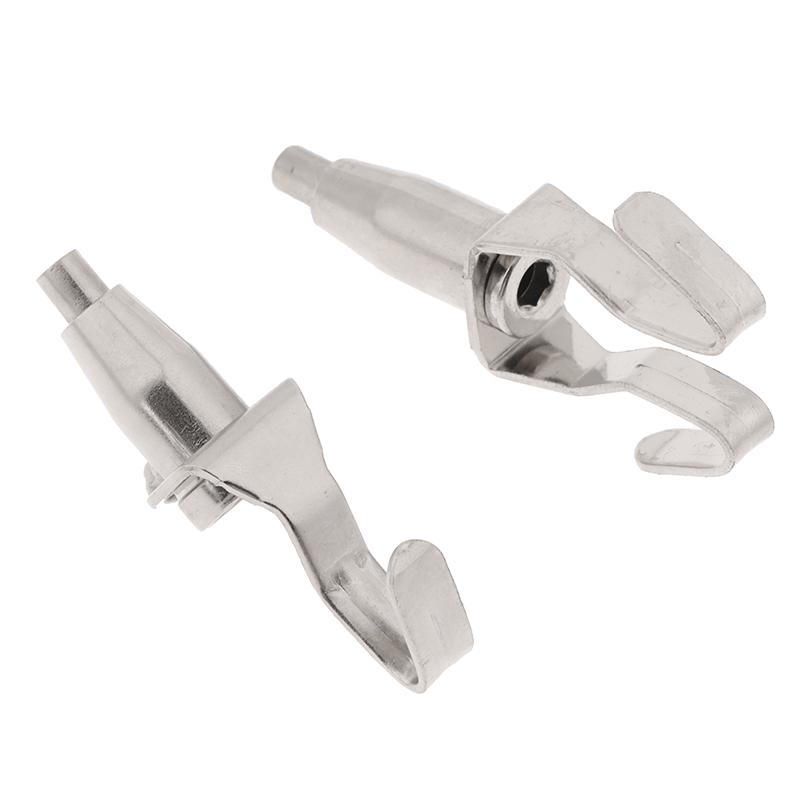 2Pcs Adjustable Wire Rope Hooks Picture Rail Display Hanging Hooks Gallery Hanging System Accessories