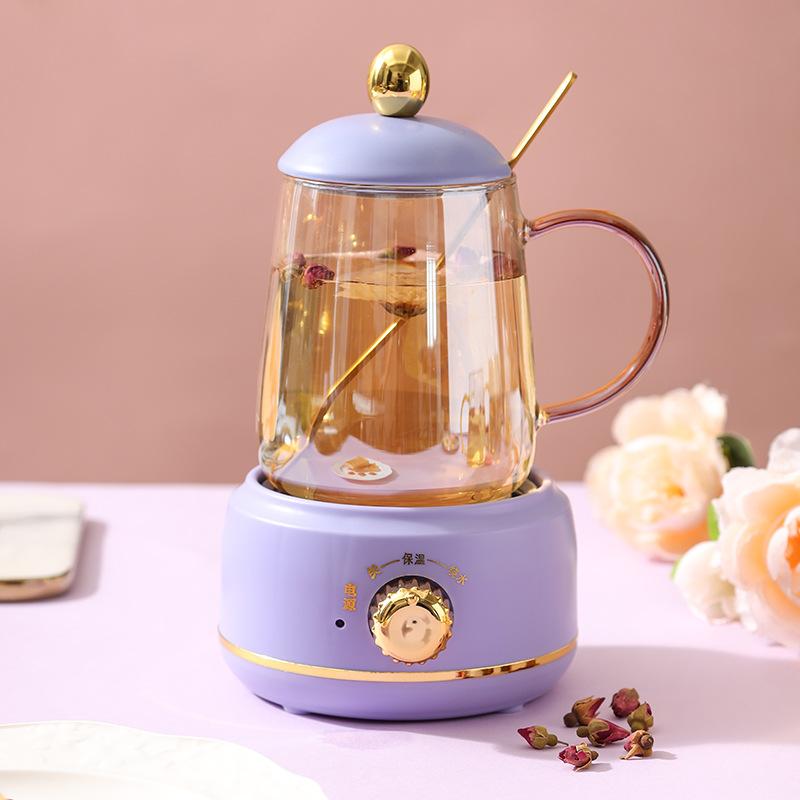 0.4-0.6L Health Pot, Office Small Tea Maker, Household Mini Health Cup, Tea Stove, Flower Boiling Tea Pot 220V
