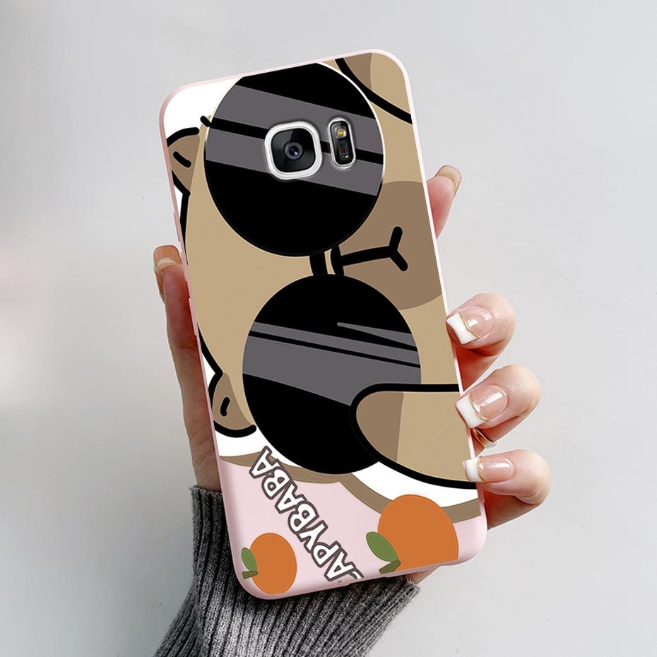 Per Samsung S7 Edge Custodia Galaxy S7 Fundas Cover Morbido Silicone Protettivo Custodia per Telefono Per Samsung Galaxy S6 S6 edge Coque Bumper