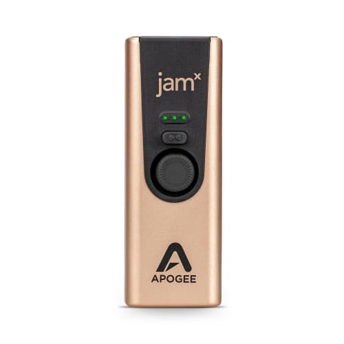 Apogee Jam X Audio Interface for Guitar Recording, DTM, and iOS