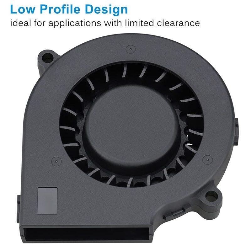 75mm USB DC 5V Fan Cooling Turbo Blower Brushless 3D Printer 7515 For Extruder DC Cooler Power Inverter Air Pump PC CPU