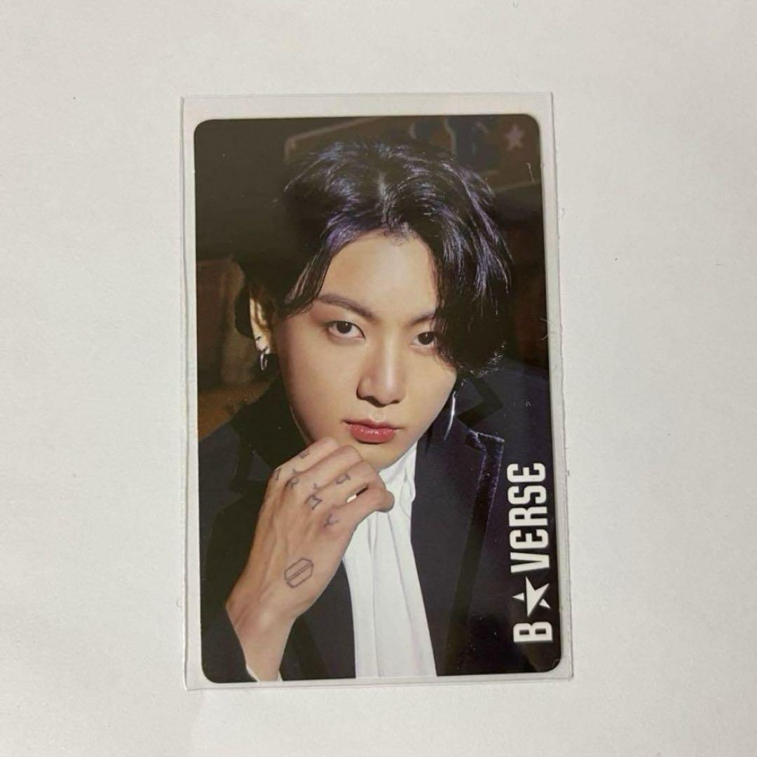 

[Б/У] BTS BVERSE Торговая карточка Харадзюку Харакадо ЧОНГУК
