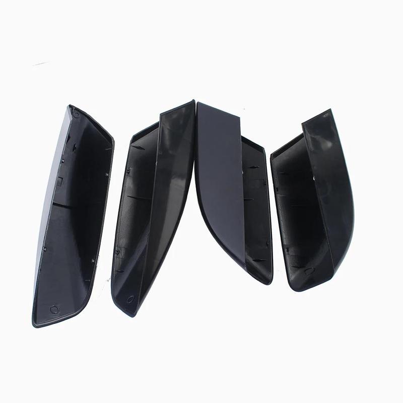 Roof Rac 4P Roof Rack Rail End Cover Shell Cap for 2003-2009 Toyota 4Runner SW4 N210 Black Roof Rail Bar Cover Shell Protectionk