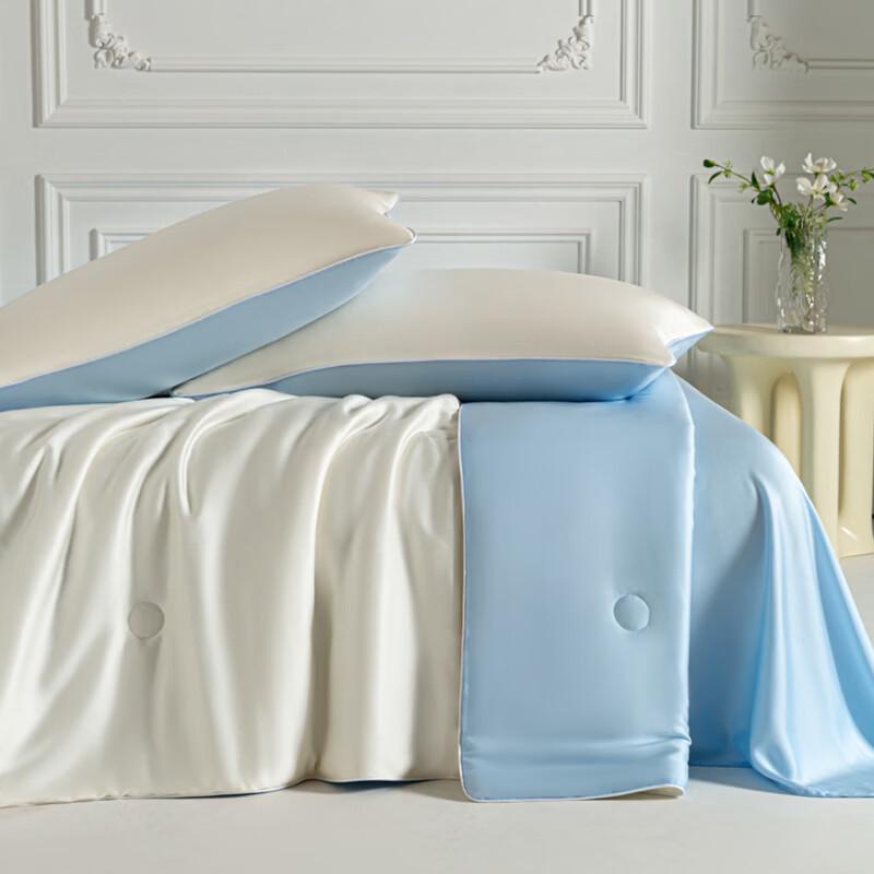 Hongdou Class A Ice Silk Summer Quilt 4-Piece Set