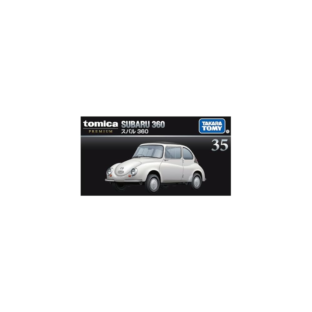 Takara Tomy Tomica Premium 35 Subaru 360 Diecast Toy Car for Ages 6 and Up