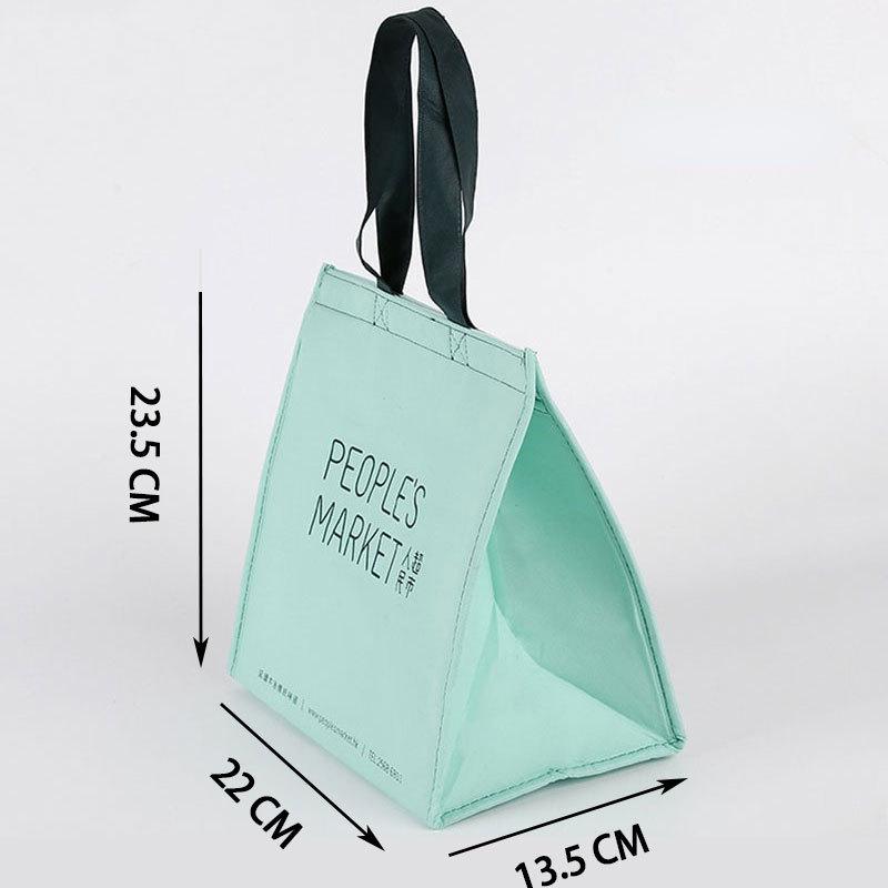 Lunchtasche, isoliert, für kalte Tage, Picknick, Tragetasche, tragbarer Thermo-Lunchbehälter, Lunchbox, Bento-Tasche, Lebensmittelaufbewahrungstaschen