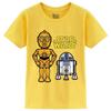 Cotton Breathable Childrens Tshirt Trendy and Cool Star Wars Full Character Printed Parentchild Short Sleeved 2026 New Item