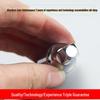8mm Square Oil Pan Drain Plug Wrench Socket for Auto Repair and Maintenance
