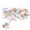 Safety Pins Household for Crafting Sewing Garment Fastening Finishing Quilts Jewelry Making100pcs Color Calabash Shape