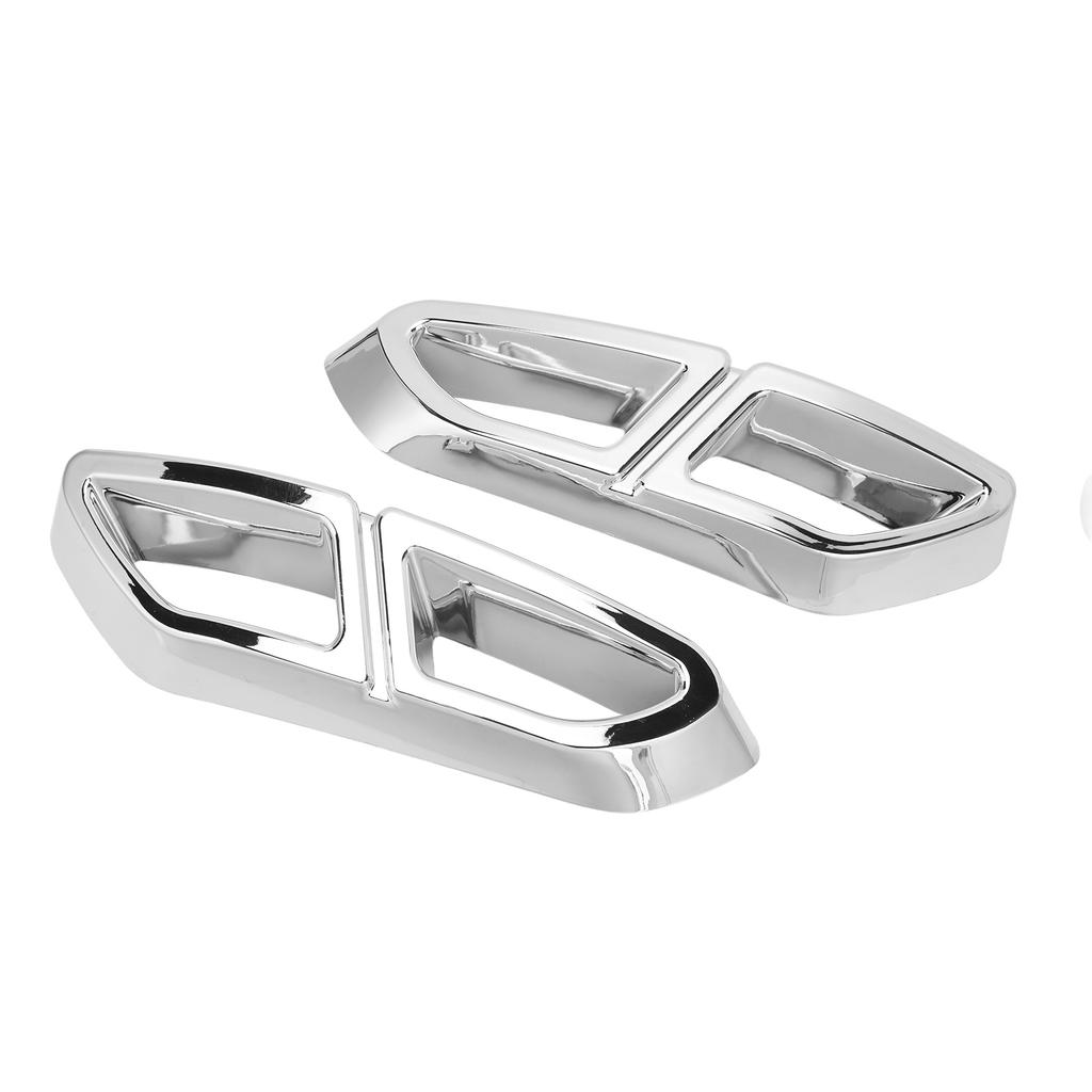 1 Paar Uitlaatdemper Eindpijp Cover Trim Vervanging voor Variant B8 2014+