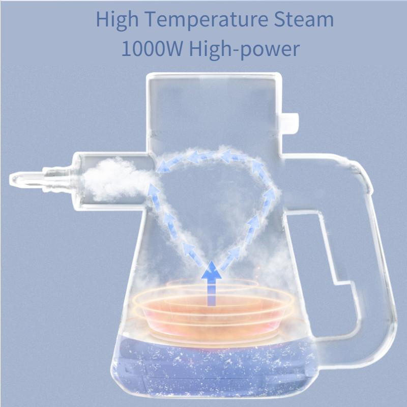Household Steam Cleaner Sterilization And Mite Removal Fumigation Machine High-Temperature Disinfection Oil Fume Cleaning Machine 1000W