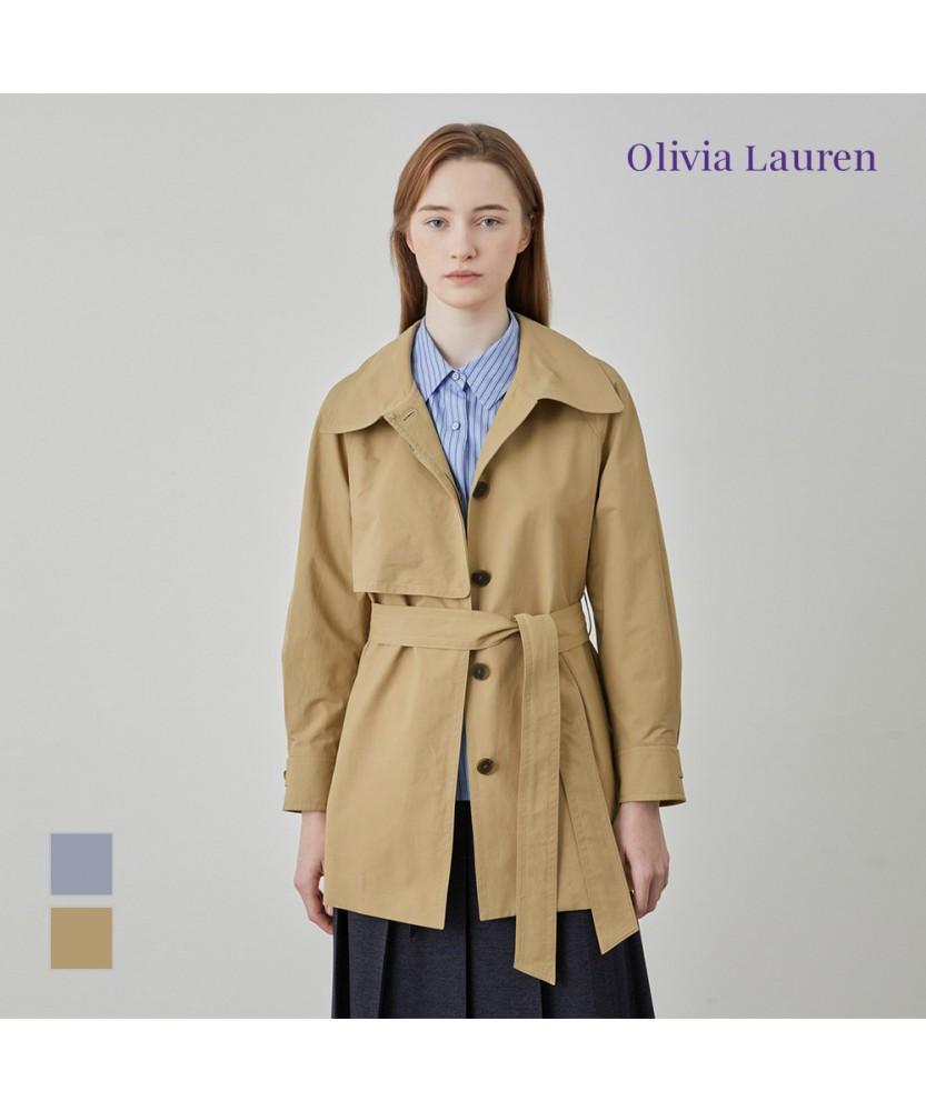 Olivialauren Collar Modification Half Trench Coat_Vobeb5X1421