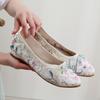 [Ruyu] 2025 spring and summer old Beijing pointed cloth shoes women's ethnic style embroidered shoes ancient style cheongsam with women's shoes