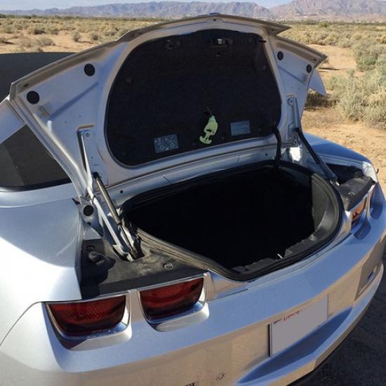 2Pcs Rear Trunk Lift Support Gas Struts For Chevrolet Camaro Coupe w/ Spoiler