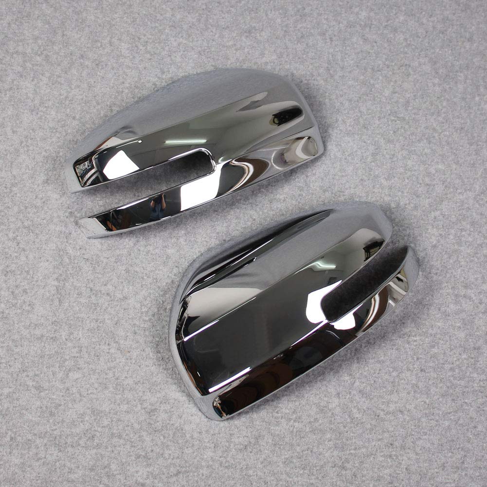 RUIQ Door Mirror and Side Mirror Covers for Mitsubishi EK X and EK Wagon B30 Specially Designed for the Mitsubishi EK X and EK Chrome-Plated Series.