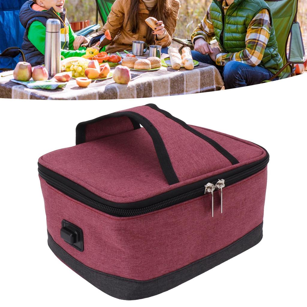 USB Hting Isolierbeutel Tragbarer Elektrischer Hting Lebensmittelbehälter Konstante Temperatur Hting Tasche für Outdoor