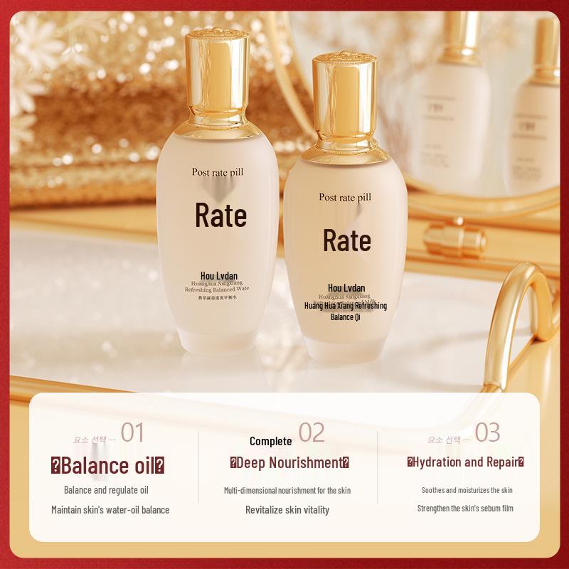 Firming & Nourishing Toner and Lotion Set: Hydrating and Moisturizing Skincare Duo