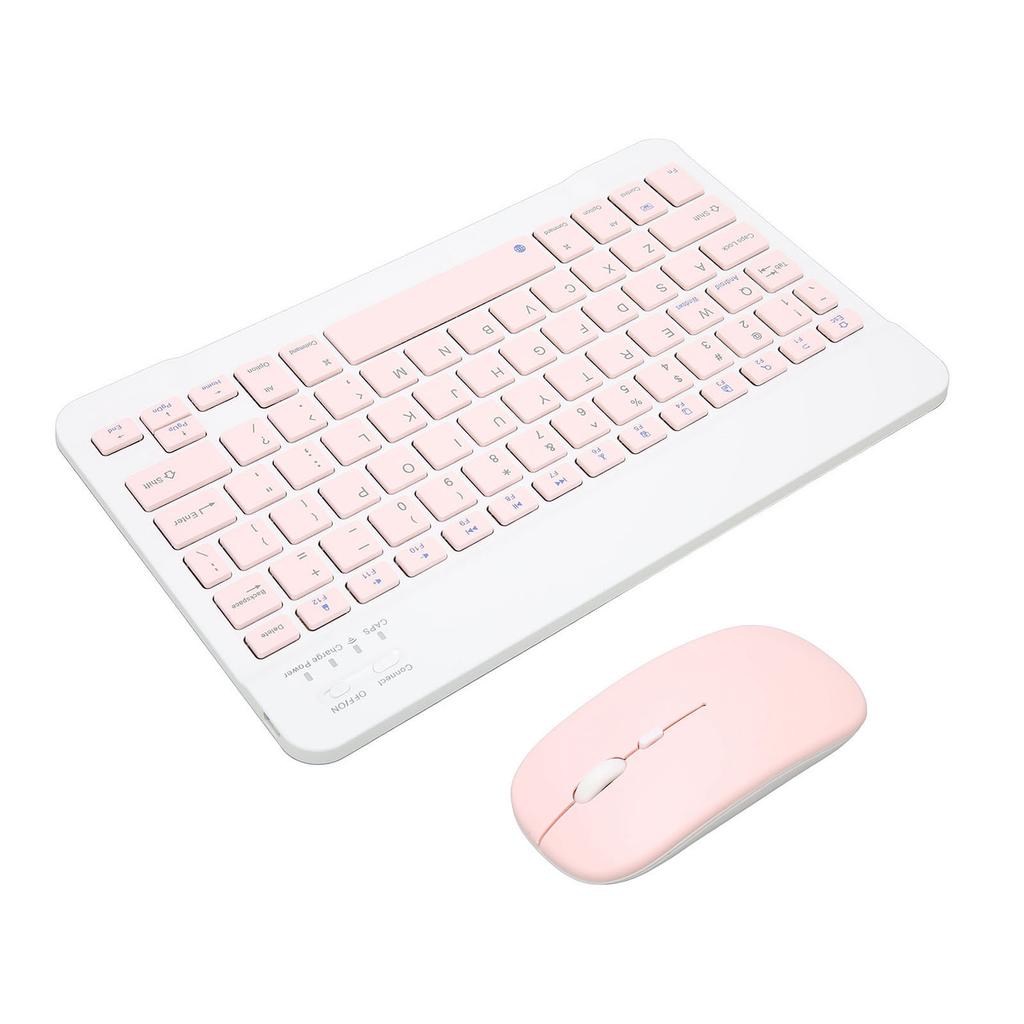 Kablosuz Klavye Mouse Seti 10in Bilgisayar Klavyeleri Fare Kombosu Tablet Cep Telefonu Bilgisayar için
