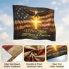 250 Years of Freedom Commemorative Flag Featuring Eagle and Cross Design Celebrating 1776 to 2026 Anniversary Suitable for Indoor Outdoor Display