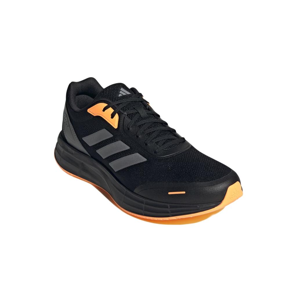 Adidas Duramo 10 Versatile Comfortable Fabric Durable Low-Top Running Shoes Unisex Sneakers Black JR7448