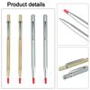 4pcs Scribe Pen Metal Tile Lettering Pen Glass Cutter Carbide Scriber Engraver Glass Knife Scriber For  Tile Cutting