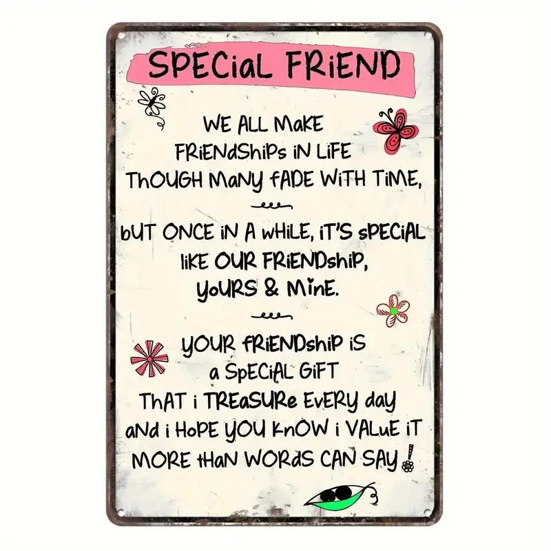 Inspirational Life Sentences Aluminium Sign,Vintage Restaurant Decoration, Cafe Bar Club Living Room  Home Wall Decor