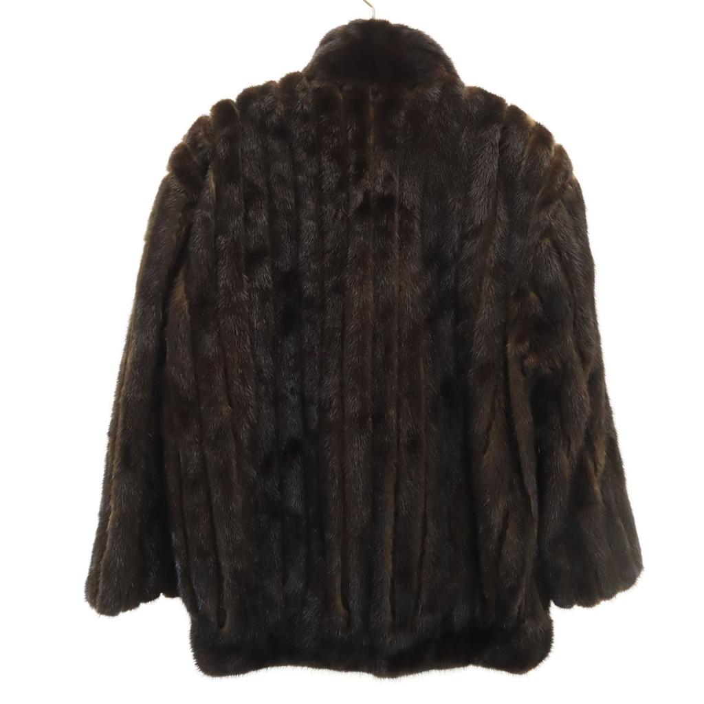 RAD PARIS Fur Coat Brown Women Used