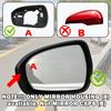 For Ford Fusion 2014-2020 Black Left Driver Side Mirror Frame Trim Replacemen