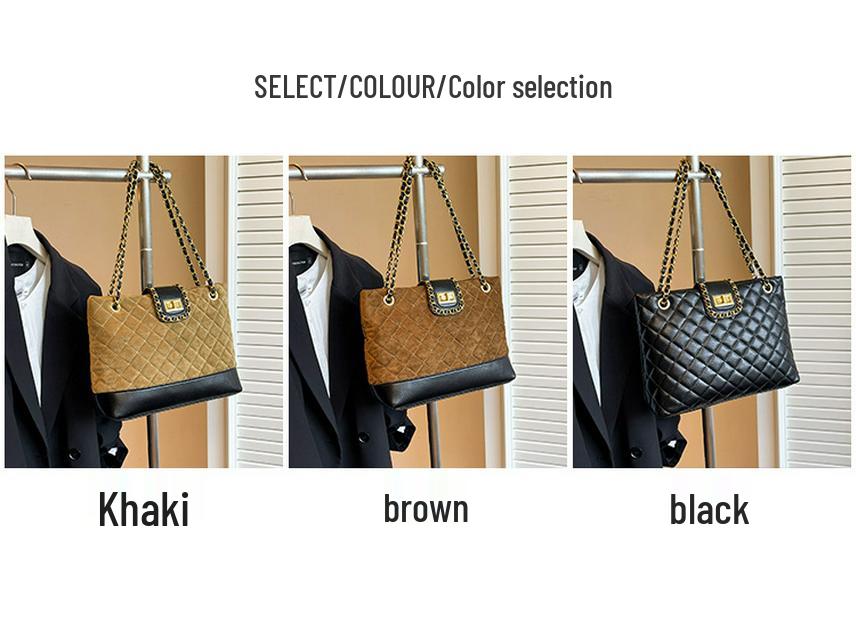 2025 Herbst Damenmode Vielseitige Umhänge- und Handtasche mit großem Fassungsvermögen