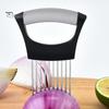 Stainless Steel Onion Holder for Slicing Prongs Rust-Resistant Vegetable Cutter Time-saving Potato Tomato Avocados Eggs Fruit Lemon Meat Assistant