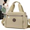 Nylon Solid Color Shoulder Bag: Versatile Casual Handbag and Crossbody Bag for Women