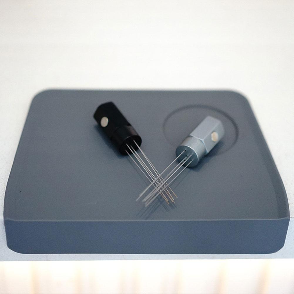 Espresso Needle Distributor Espresso Coffee Distributor Tool Precision Espresso Stirrer Tool with Magnets Coffee Distribution