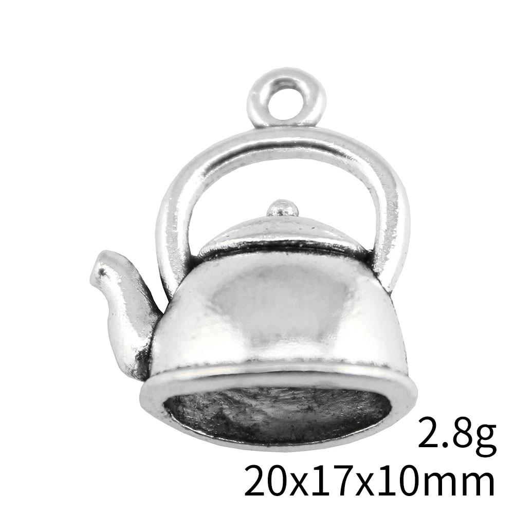 Christmas Decorations Charms For Bracelet Tableware Fork Spoon Charms Pendant Art Supplies Pendant